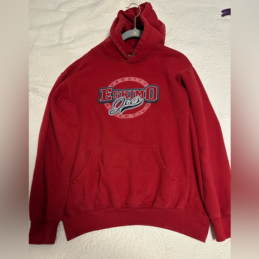 Eskimo Joes red hoodie